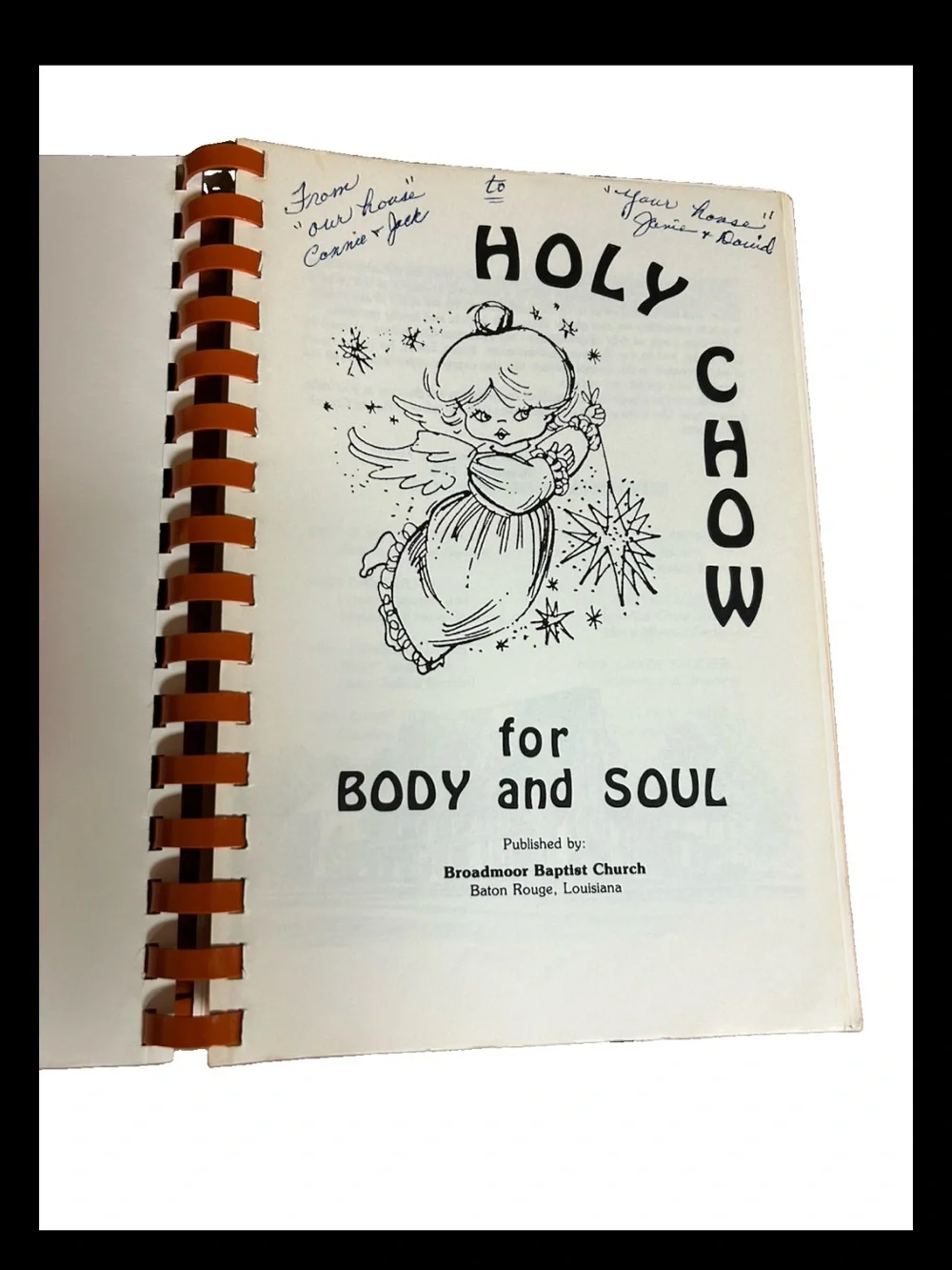 Vintage Southern Community, Cookbooks Lot Oh 2 Spiral Bound Local Recipes